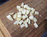 Une image de l'étape 8 de Salade d'endives et Castelfranco aux pignons de pin et leerdammer.