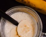 A picture of step 4 of Banana Oats Smoothie.