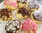 Foto del paso 14 de la receta: Donuts 🍩 rellenos de crema pastelera (en horno)
