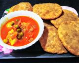 चना उड़द मूंगदाल की कचौड़ी (Chana urad moongdal ki kachori recipe in hindi) रेसिपी चरण 5 फोटो