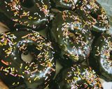 A picture of step 17 of Chocolate donuts.