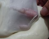 Foto langkah ke 3 dari resep (Sourdough Discard) Roti Tawar kental manis.