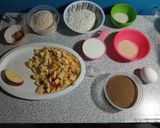 Foto del paso 1 de la receta: Muffins de manzana y canela