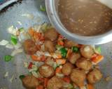 Soyabean Manchurian Gravy recipe step 4 photo