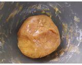 A picture of step 2 of Gujarati Fafda.