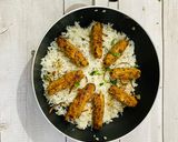 A picture of step 7 of Malai Seekh Biryani.