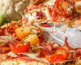 Foto del paso 3 de la receta: Pizza con base de coliflor en AirFryer