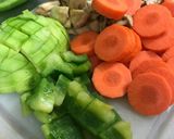 Foto del paso 1 de la receta: Verduritas con crema (Eli)