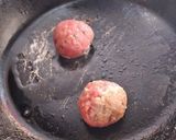 A picture of step 2 of Cheese-Stuffed Meatballs.