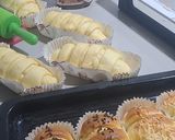 Foto langkah ke 7 dari resep Roti Pisang Coklat Keju.