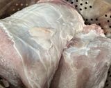Hình bước làm 1 của món Chà bông heo xù tơi ngon như ngoài hàng