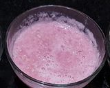 A picture of step 1 of Pomegranate smoothie.