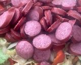A picture of step 5 of Kielbasa with Bell peppers and Cabbage 🥬🫑.