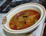 A picture of step 8 of Achar Gosht.