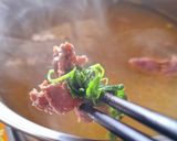 Hình bước làm 5 của món Bò nhúng chanh dây