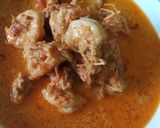 Foto langkah ke 7 dari resep Gulai Udang Terasi.