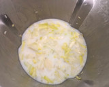 Foto del paso 2 de la receta: Crema fría de puerros con puntas de triguero ahumadas y variado de semillas