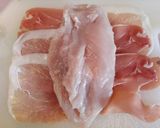 A picture of step 2 of Smoked Scamorza Stuffed Chicken With Potato Stacks.
