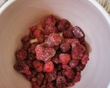 Foto del paso 1 de la receta: Postre de frambuesa keto