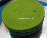 Foto langkah ke 6 dari resep Rainbow Base Cake Ultah.