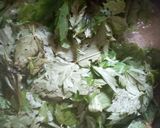 A picture of step 3 of Jute and melon soup.