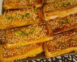 عکس مرحله 14 از دستور شیرینی زبان با خمیر هزارلا🥨