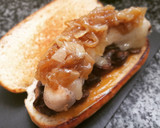 Foto del paso 8 de la receta: Bratwurst con champiñones al foie y cebolla caramelizada