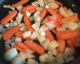 A picture of step 3 of Celeriac braised in Orange Juice.