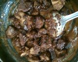 A picture of step 1 of Black Til Chikki.