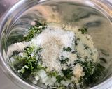 Une image de l'étape 11 de Croquettes de courgettes au parmesan et coriandre.