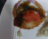 A picture of step 5 of Dahi Papdi Chaat.