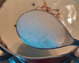 A picture of step 3 of Elaichi saffron milk.
