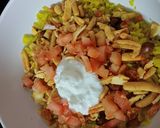 A picture of step 2 of Poha chat.