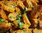 A picture of step 2 of Lauki muthiya.