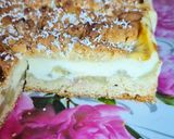 Une image de l'étape 9 de Carré pâtissier à la rhubarbe avec son crumble 😃.