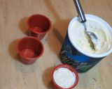 盆栽冰淇淋的食譜步驟1照片