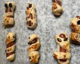 Une image de l'étape 4 de 🐲Halloween 👻 momies🕷🕸recette facile 🐾☠️.