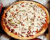 A picture of step 9 of Beef minced Pizza🍕.