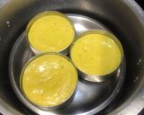 A picture of step 3 of Katori Khaman Dhokla.