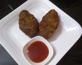 A picture of step 4 of Cheese Cutlet.