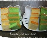 Foto langkah ke 11 dari resep Bolu Pandan Irit Kempus no obat"an (edisi terbawa mimpi) / sponge cake.