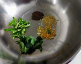 A picture of step 2 of Masala Idli.