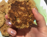 Foto del paso 4 de la receta: Galletas de banana, avena y nuez (sin harina)