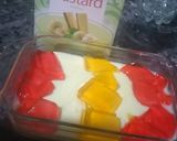 A picture of step 5 of Banana custard.