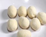 A picture of step 3 of Paneer kofta.