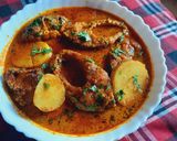 A picture of step 8 of Rohu Fish In Mustard Gravy.