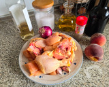 Foto del paso 1 de la receta: Pollo con Melocotón