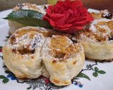 Almás-leveles tekercs.🍎🍏(mazsolás.) recept fázis 8 fotója