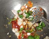 A picture of step 5 of Gobhi Manchurian.