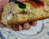 A picture of step 6 of Rosca de Reyes Filled with Cream Cheese.